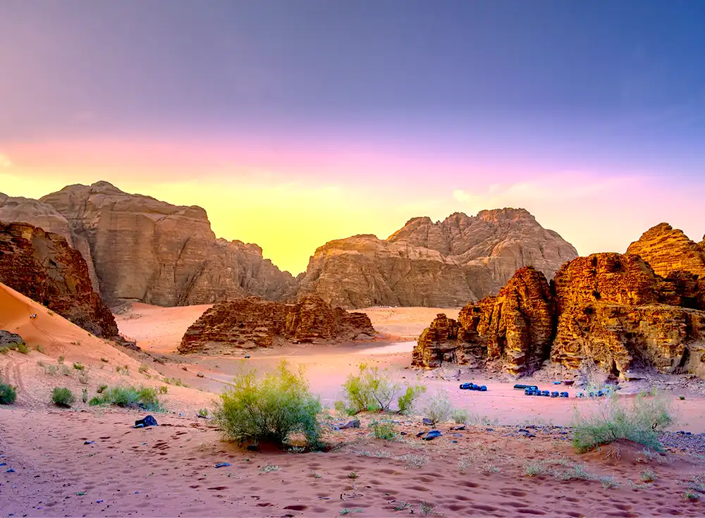 Trails of Time: The Dana to Petra Trek & Jordan Discovery - 09 Days